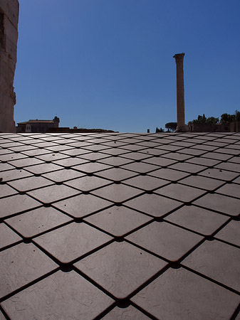 Foto Dach am Forum Romanum