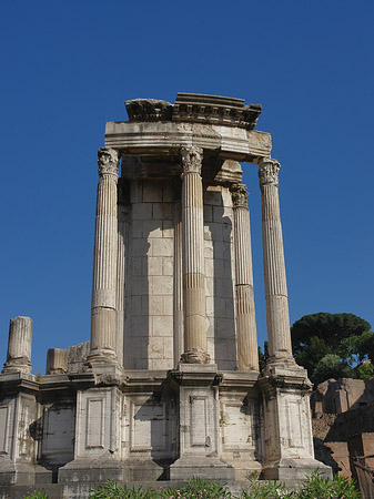 Tempel der Vesta Foto 