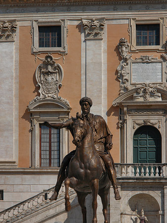 Marc Aurel Statue vor dem Kapitol Foto 