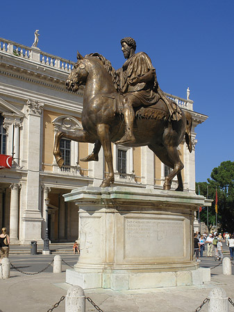 Marc Aurel Statue Foto 