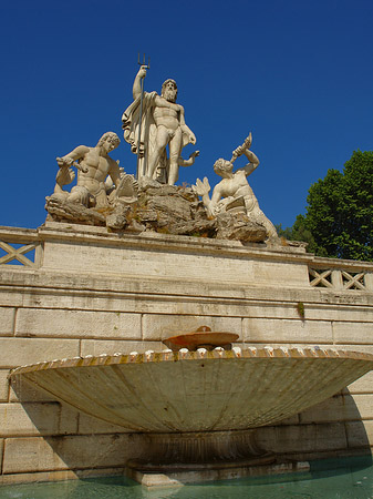 Foto Neptun an der Piazza - Rom