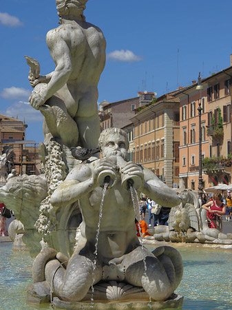 Neptun am Meeresbrunnen