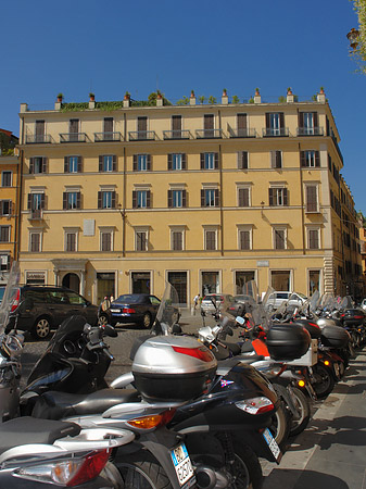 Mofas an der Piazza di Spagna Foto 