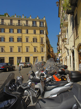 Foto Mofas an der Piazza di Spagna - Rom