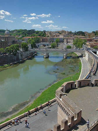 Fotos Tiber vor der Engelsburg