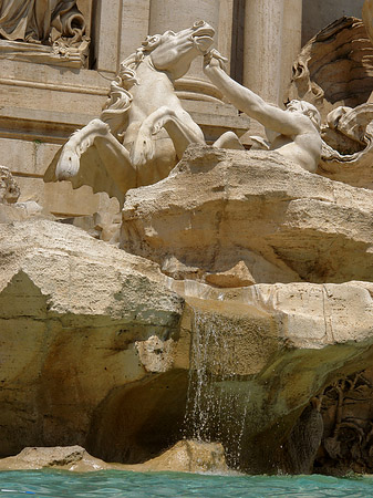 Statuen am Trevibrunnen Fotos