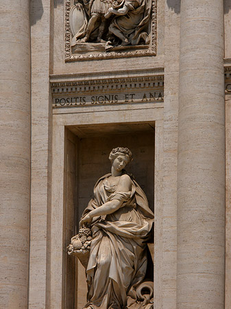 Statuen am Trevibrunnen Fotos