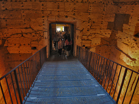 Brücke in der Burg Fotos