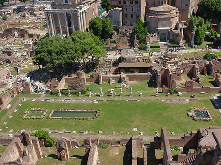 Fotos Blick auf das Forum Romanum