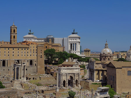 Fotos Blick auf das Forum Romanum