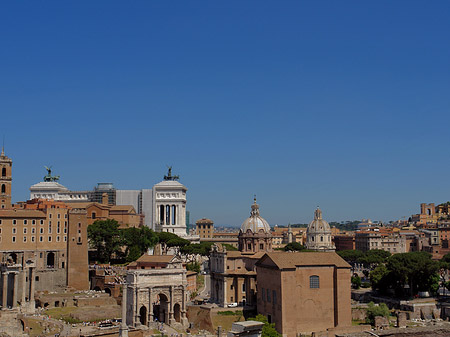 Foto Blick auf das Forum Romanum