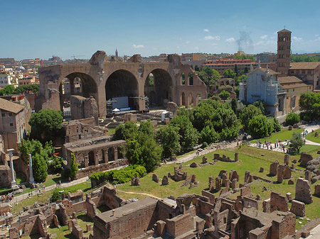 Foto Blick auf das Forum Romanum