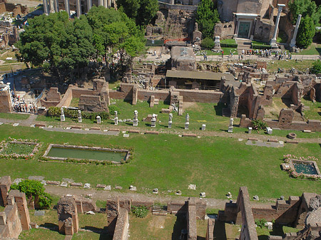 Blick auf das Forum Romanum