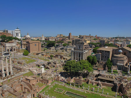 Fotos Blick auf das Forum Romanum