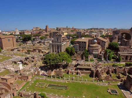 Fotos Blick auf das Forum Romanum