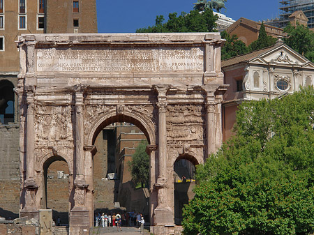 Fotos Triumphbogen des Septimius Severus