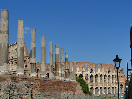 Fotos Kolosseum mit dem Forum Romanum | Rom