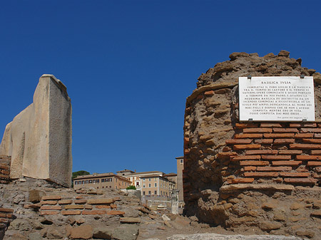 Fotos Steine im Forum Romanum