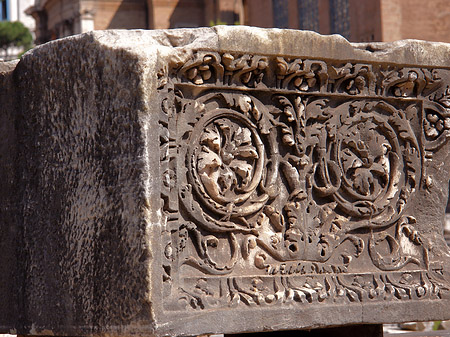 Foto Steine im Forum Romanum