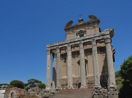 Fotos Tempel des Antoninus Pius und der Faustina