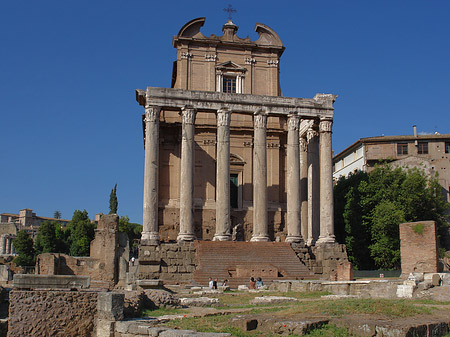 Fotos Tempel des Antoninus Pius und der Faustina