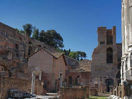 Tempel der Vesta Fotos