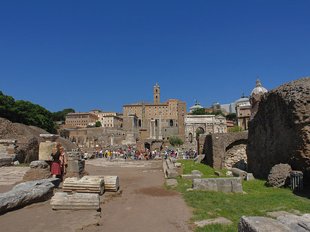 Tempel der Vesta Fotos