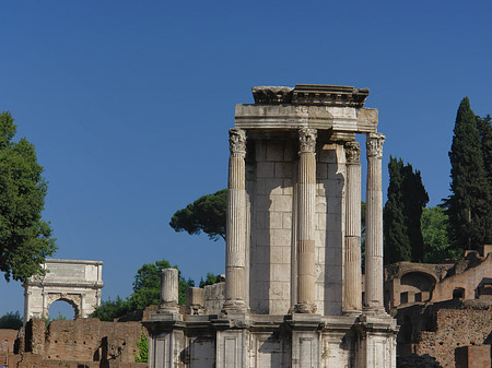 Fotos Tempel der Vesta | Rom