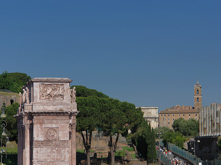 Foto Konstantinsbogen vor dem Forum Romanum