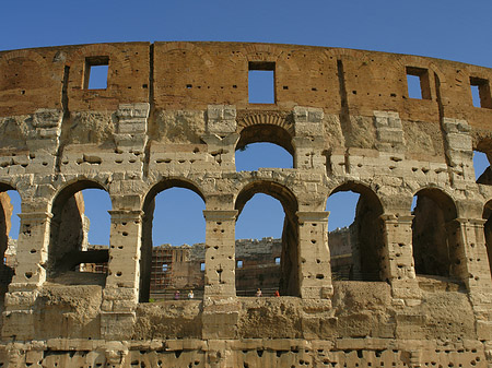 Foto Fassade des Kolosseums