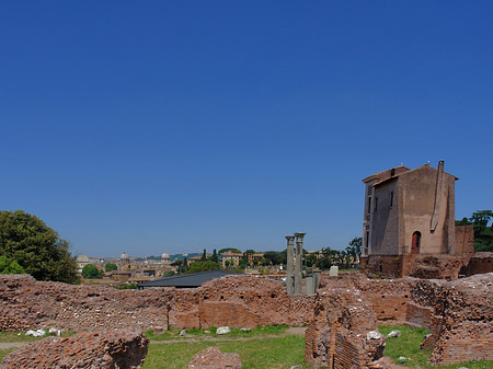 Foto Ruinen mit Apollo Tempel - Rom