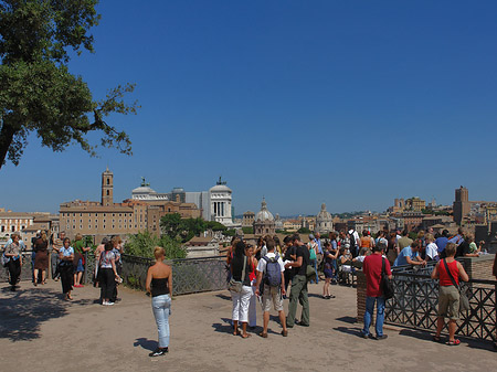 Foto Menschen am Forum Romanum