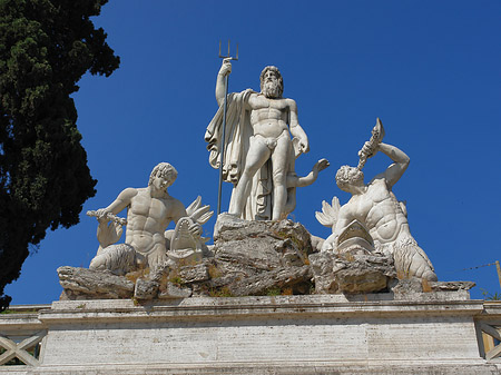 Foto Neptun an der Piazza