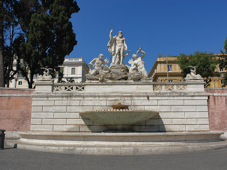 Neptun an der Piazza