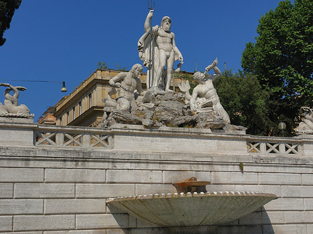 Foto Neptun an der Piazza