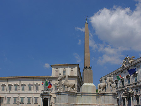 Fotos Quirinalspalast mit Obelisk