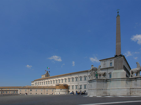 Foto Quirinalspalast mit Obelisk - Rom