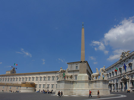 Fotos Quirinalspalast mit Obelisk