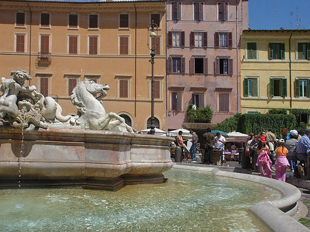 Fotos Menschen am Brunnen