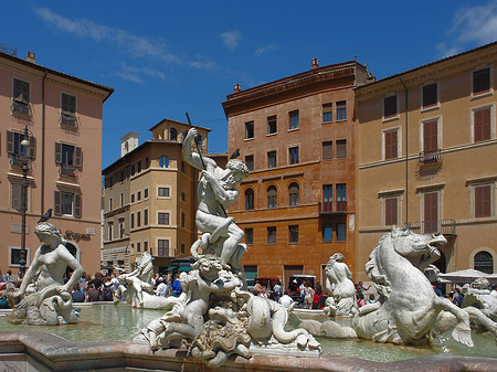 Foto Neptunbrunnen - Rom