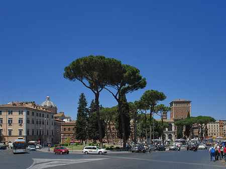 Fotos Verkehr an der Piazza Venezia