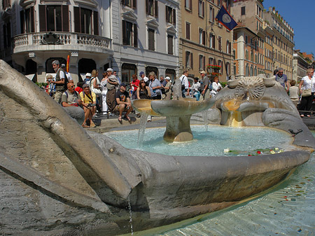 Foto Barcaccia Brunnen - Rom