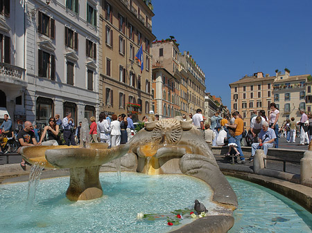 Barcaccia Brunnen Foto 