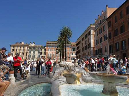 Barcaccia Brunnen Foto 