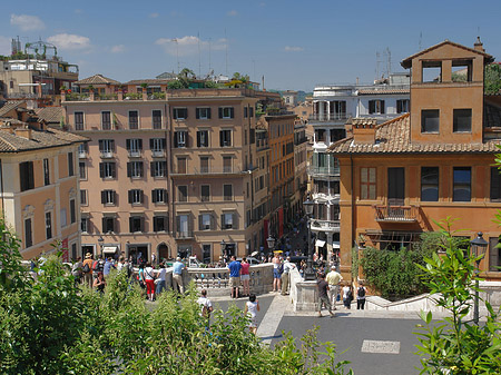 Gebäude an der Spanischen Treppe