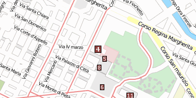 Turiner Dom Stadtplan